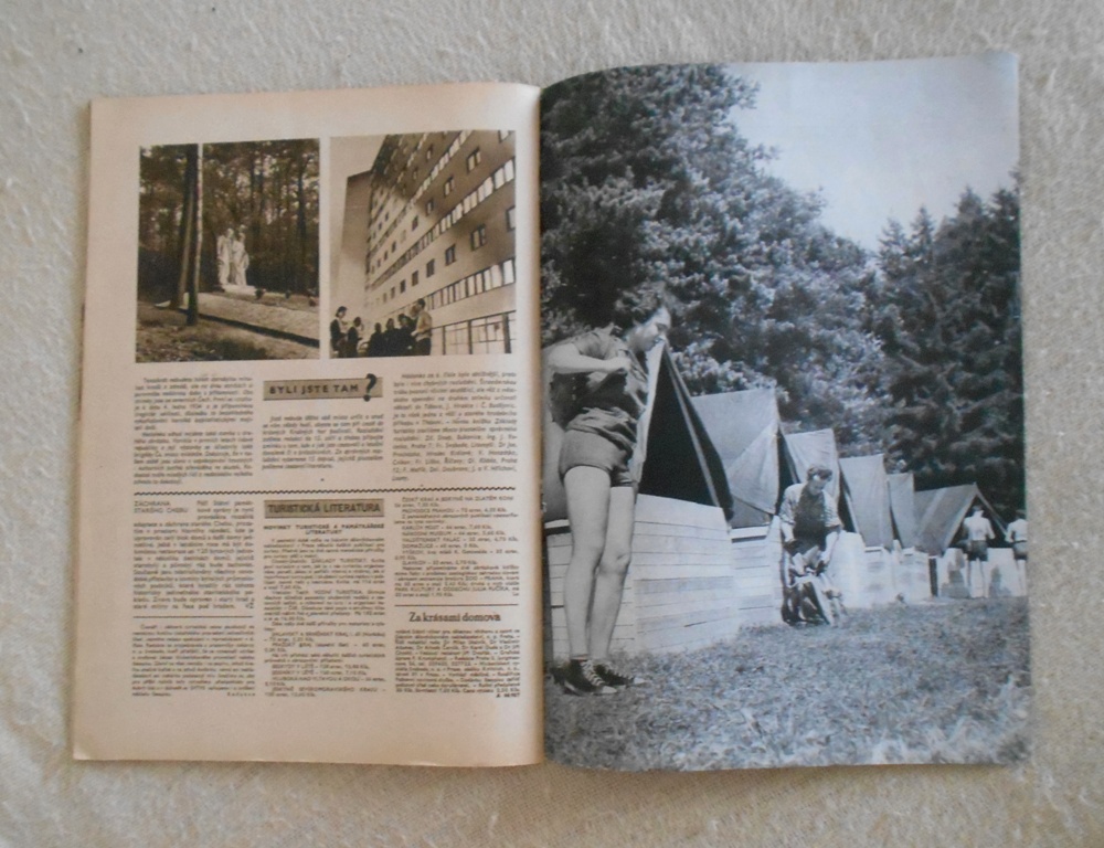 Časopis Za krásami domova číslo 8 - srpen 1955