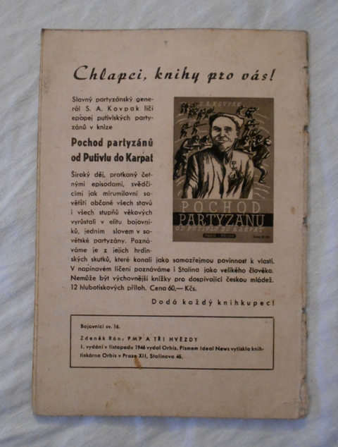 Zdeněk Rón - PMP a tři hvězdy - Orbis 1946