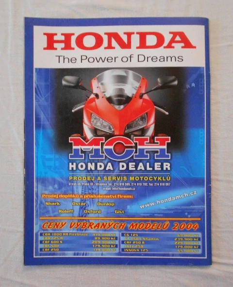 Časopis Motoráj rok 2004 číslo 1-2 leden-únor