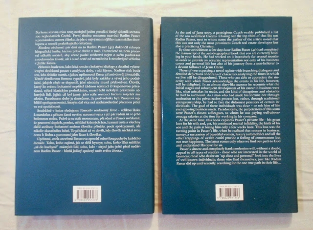 Radim Passer - 3 a 1/2 roku + 3 1/2 Years - 2019 - sada 1 kniha ve dvou jazykových mutacích