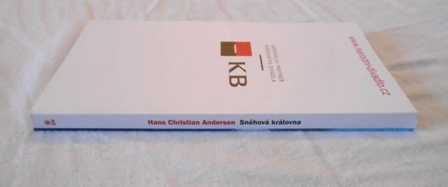 Programová knížka s pohádkami Národní divadlo činohra - Hans Christian Andersen Sněhová královna - 2008