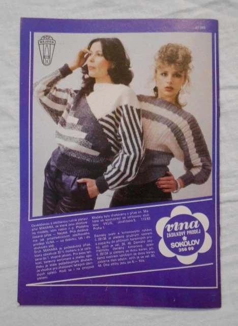 Časopis Praktická žena rok 1985 č. 6 s všitou přílohou