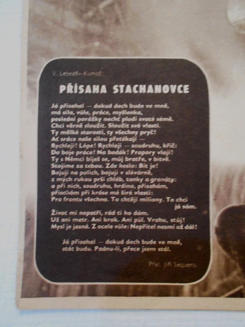 Časopis Svět sovětů číslo 11 rok 1945