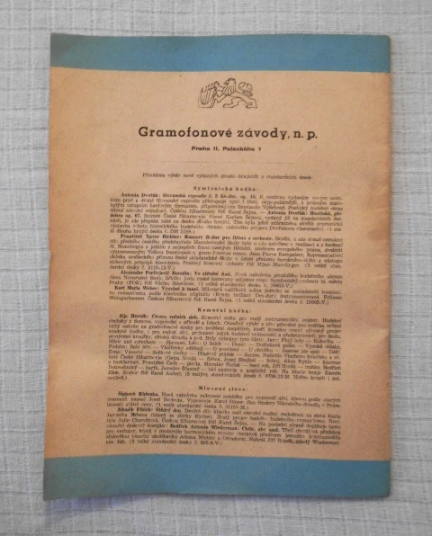 Časopis Hudební rozhledy číslo 24 / 1956 - ročník IX.