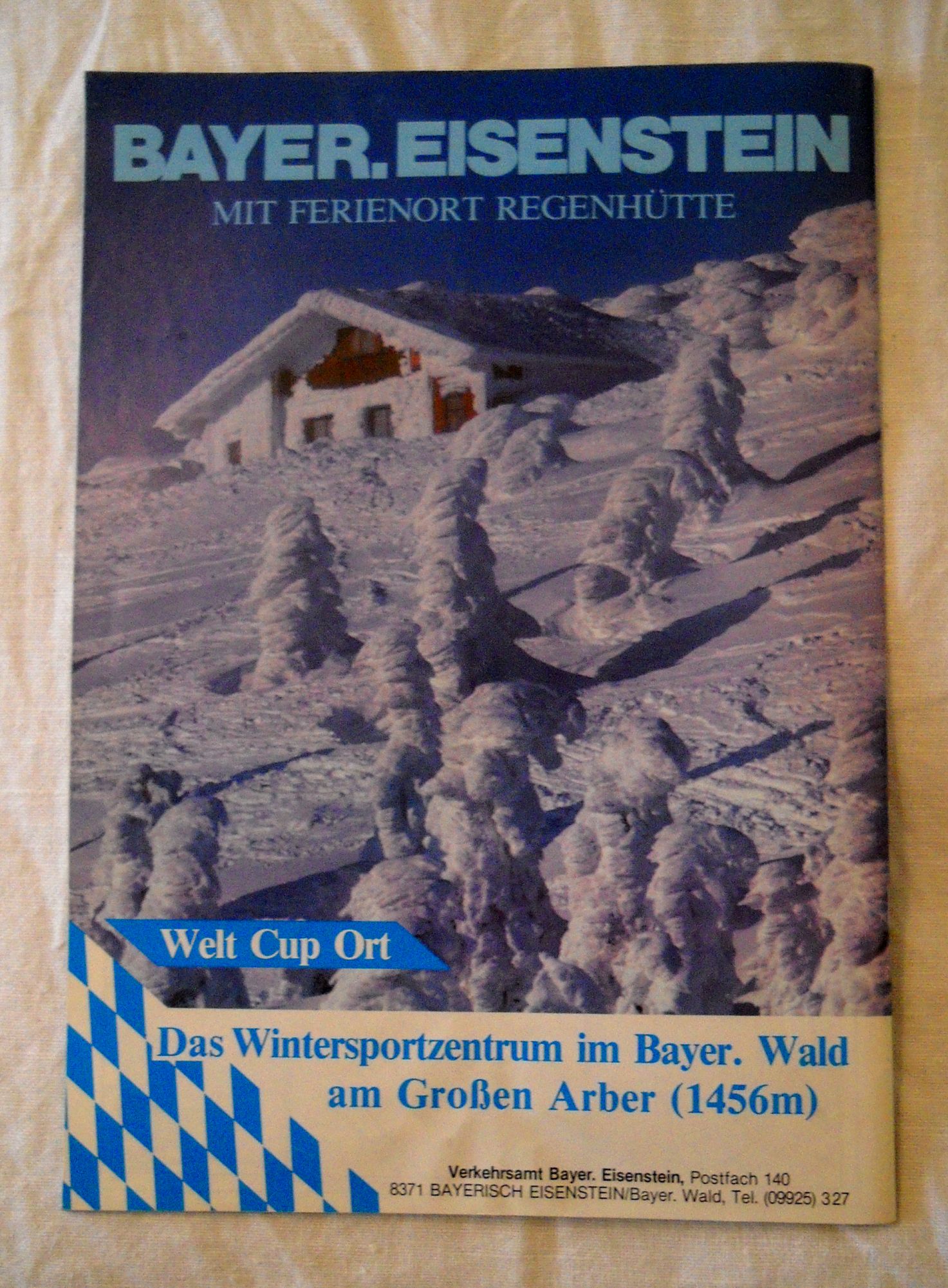 Reklamní katalog Klimatické lázně Eisenstein - 1990