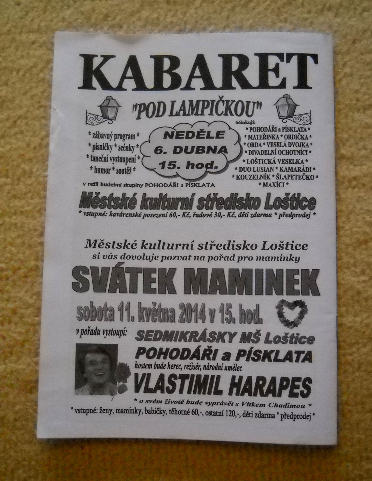 Časopis Hlas Loštic ročník 2014 číslo Jaro 2014
