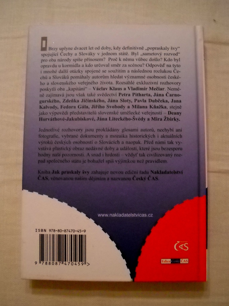D. Spáčil, K. Čechová - Jak praskaly švy - Čas 2011