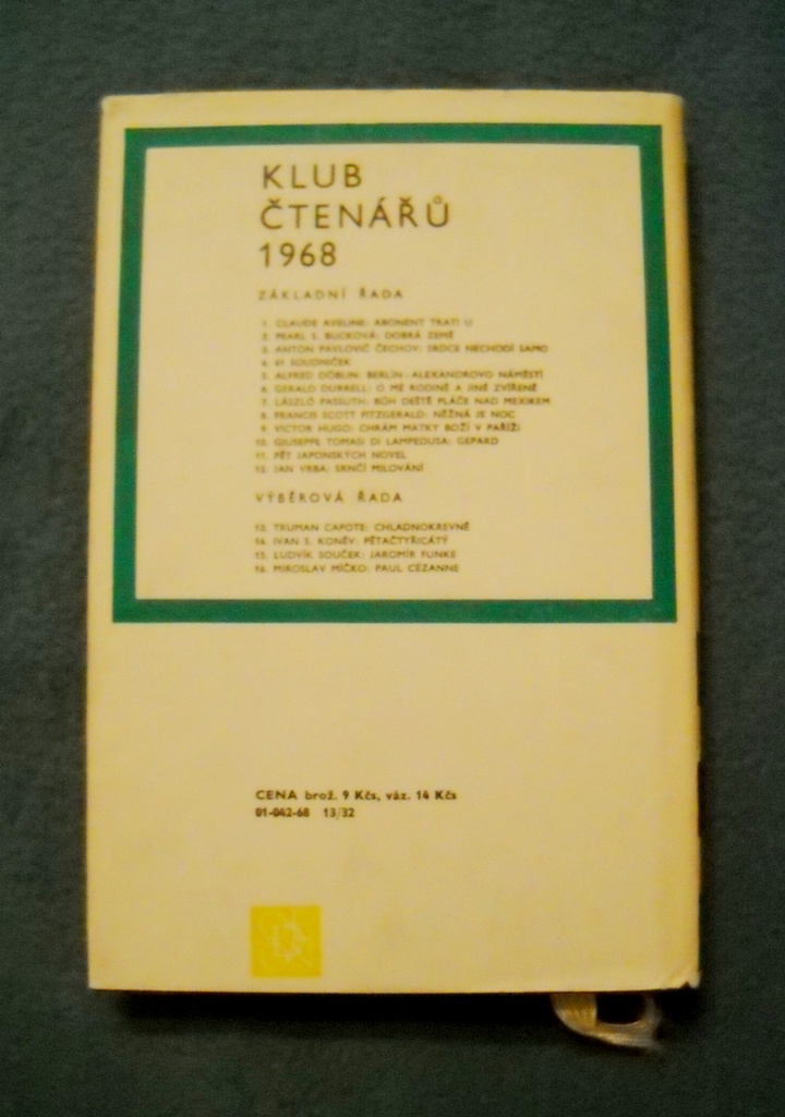 Giuseppe Tomasi di Lampedusa - Gepard - Odeon 1968