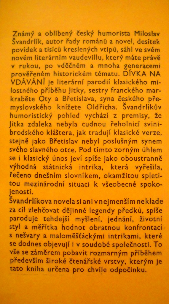 Miloslav Švandrlík - Dívka na vdávání - Mf 1983