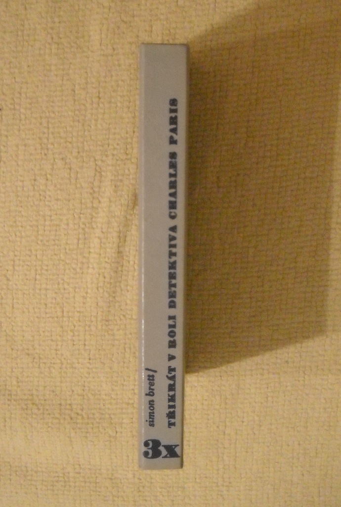 Simon Brett - Třikrát v roli detektiva Charles Paris - Odeon 1985