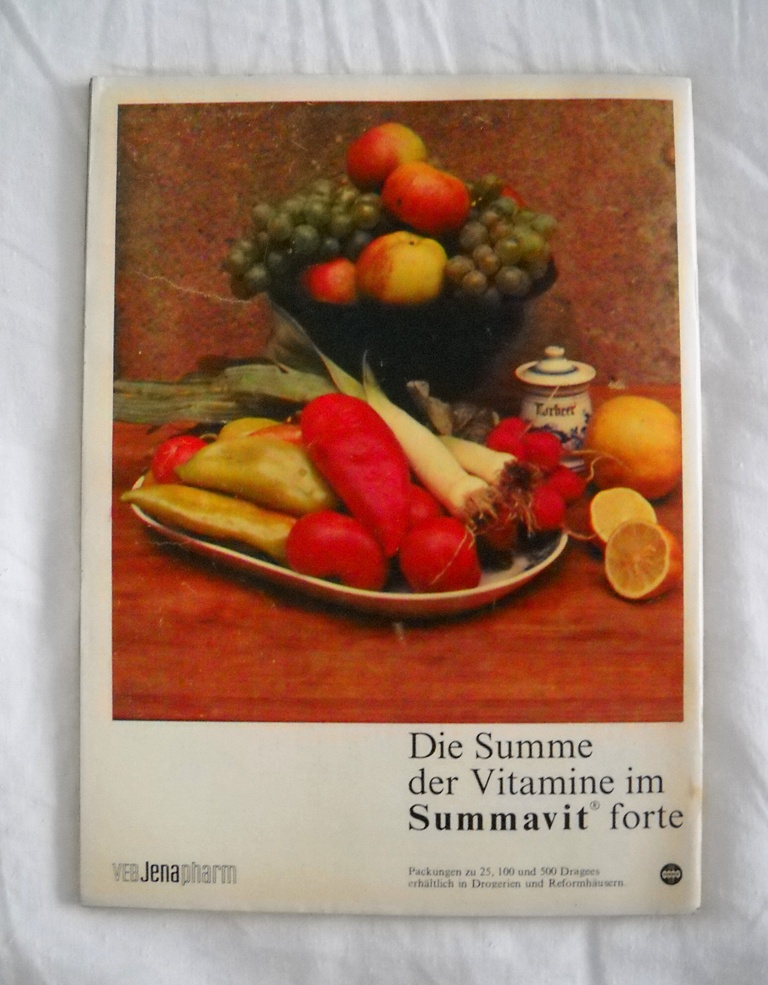 Časopis Saison Sommer rok 1972 číslo 2 - DDR 1972