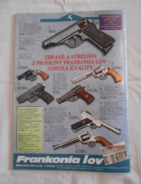 Časopis Střelecká revue rok 1994 číslo 12