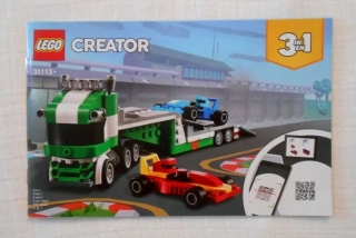 Lego Creator 3v1 31113 návod - Lego 2021 / JEN NÁVOD /