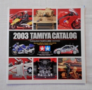 2003 Tamiya Catalog / Catalogo Tamiya 2003 - značkový katalog japonských plastikových modelů