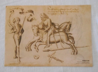 Replika Fechtbuch Hanse Talhoffera 1467 ( Kniha šermu ) - současná příloha
