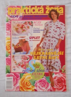 Časopis Praktická žena rok 1996 č. 7 s všitou přílohou