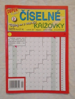 Super luštění Číselné křížovky rok 2026 číslo 2