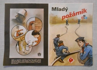 Časopis abc - Mladý požárník - rok 1985 číslo 13