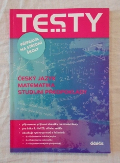 Testy Příprava na střední školy - Český jazyk, Matematika, Studijní předpoklady - 2013