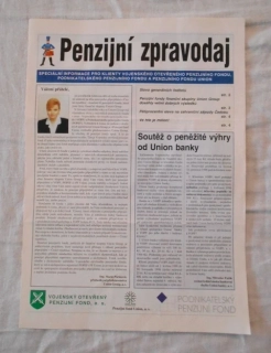 Časopis Penzijní zpravodaj VOPF 1997