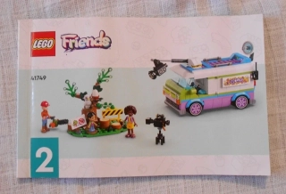 Lego Friends 41749 návod - Lego 2023 / JEN NÁVOD /