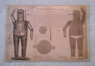 Replika Patentové výkresy z let 1838-1905 - výběr listů - SOUČASNÁ REPLIKA