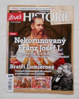 Časopis Živá historie listopad 2025 - bez dárku