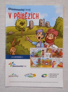 Olomoucký kraj v příbězích - komiksový sešit pověstí - 2020