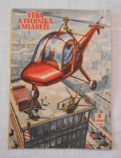 Časopis Věda a technika mládeži rok 1959 číslo 8