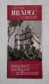 Regionální propagační leták Zámek Hradec u Opavy - Krajské osvětové středisko