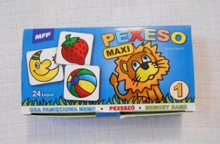 Dětské Pexeso Maxi 1 MFP 24 kusů / 12 párů