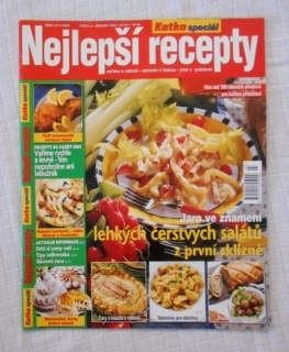 Časopis Nejlepší recepty - Katka speciál rok 1998 číslo 3 březen