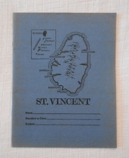 Dobový školní sešit St. Vincent linkovaný - retro - originální