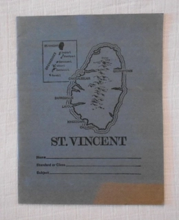 Dobový školní sešit St. Vincent linkovaný - retro - originální