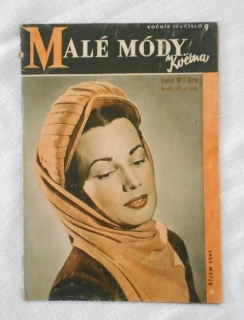 Časopis Malé módy Května číslo 9 / 1947
