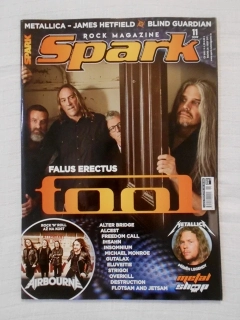 Rockový magazín Spark rok 2019 číslo 11 - SE STŘEDOVÝM PLAKÁTEM