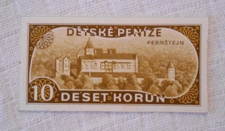 Dětské peníze Česká státní spořitelna - 10 korun Pernštejn