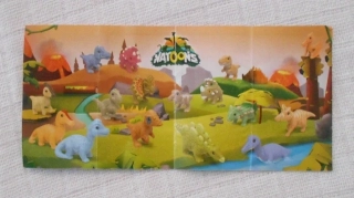 Průvodní lístek Kinder Surprise Natoons VC101 - originál