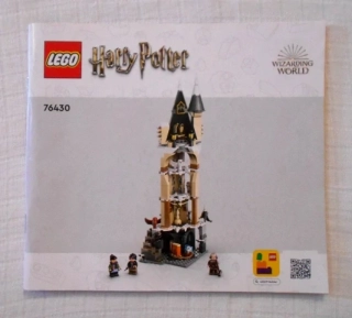 Lego Harry Potter Wizarding World 76430 Bradavická věž návod - Lego 2024 / JEN NÁVOD /