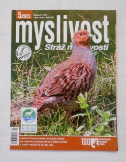 Časopis Myslivost Stráž myslivosti rok 2023 číslo 5