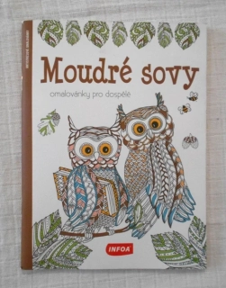 Moudré sovy: Omalovánky pro dospělé - 2016