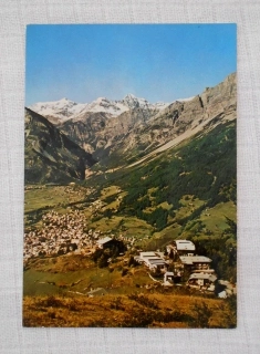 Pohlednice Albergo - Ristorante Vallechiara loc. Bormio - barevná