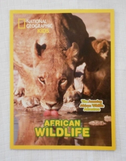 Časopis National Geographic Kids African Wildlife - bez přílohových hraček - anglicky