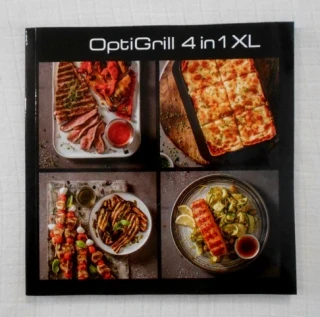 OptiGrill 4 in 1 XL - rychlý návod s recepturami - 2022 - vícejazyčná publikace