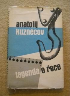 Anatolij Kuzněcov - Román o řece - SNKLHU 1960 - obálka Vl. Fuka