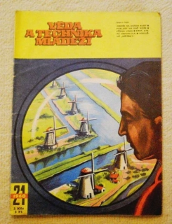 Časopis Věda a technika mládeži rok 1960 číslo 21