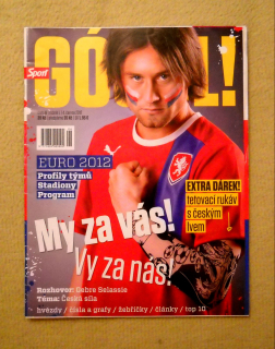 Časopis Sport Góóól číslo 6 ročník I. 2012