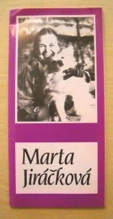 Informační pamětní leták Marta Jiráčková - 1993