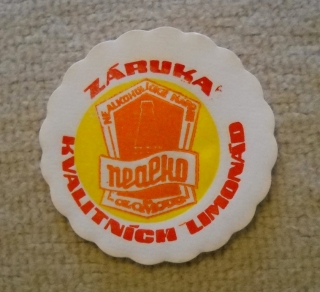 Papírový podtácek Nealko Olomouc - RETRO
