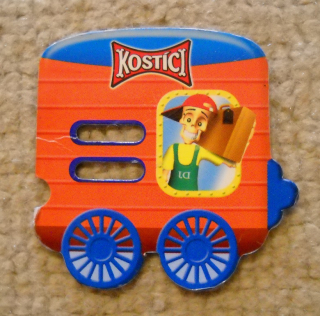 Sběratelská magnetka řada Kostíci počty - znak =
